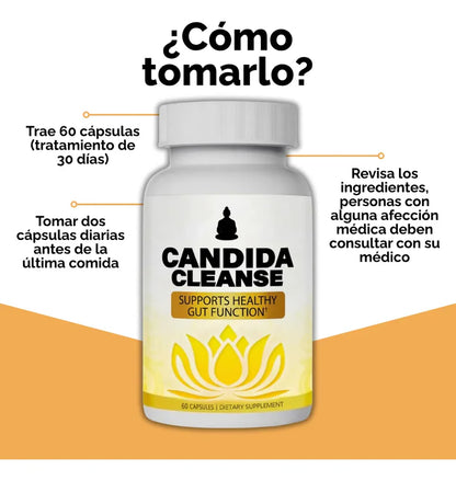 Candida Cleanse - Recupera tu equilibrio interno