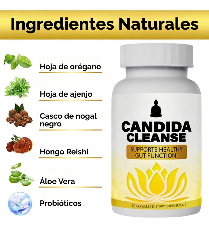 Candida Cleanse - Recupera tu equilibrio interno