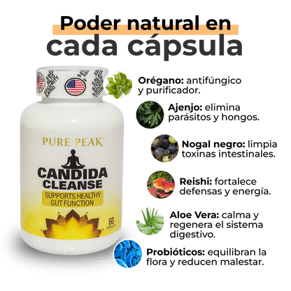 Candida Cleanse - Recupera tu equilibrio interno